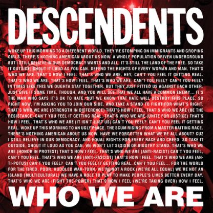 DESCENDENTS / 2018RSD - WHO WE ARE (7”)