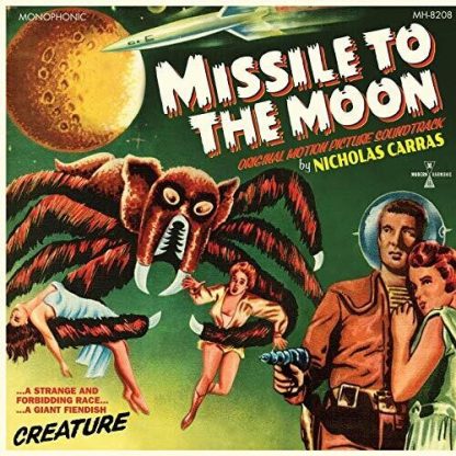 CARRAS,NICHOLAS / MISSILE TO THE MOON ORIGINAL MOTION PICTURE SOUNDTRACK (RED VINYL)