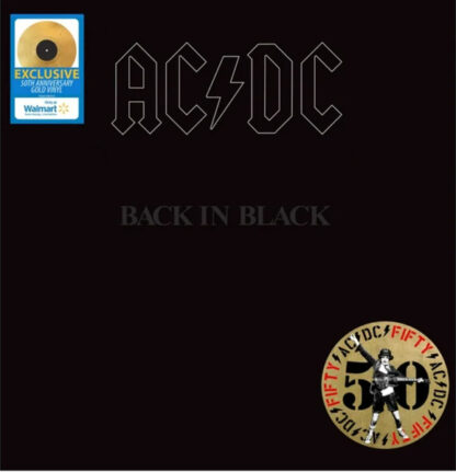 AC/DC / BACK IN BLACK (50TH ANVS - GOLD LP) - Image 3