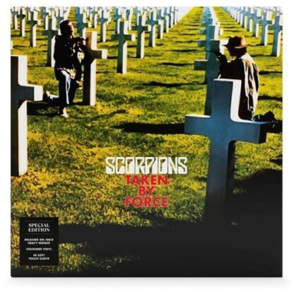 SCORPIONS / TAKEN BY FORCE (WHITE LP)