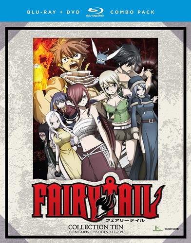 FAIRY TAIL: COLLECTION TEN / BLU RAY - The Grooveyard