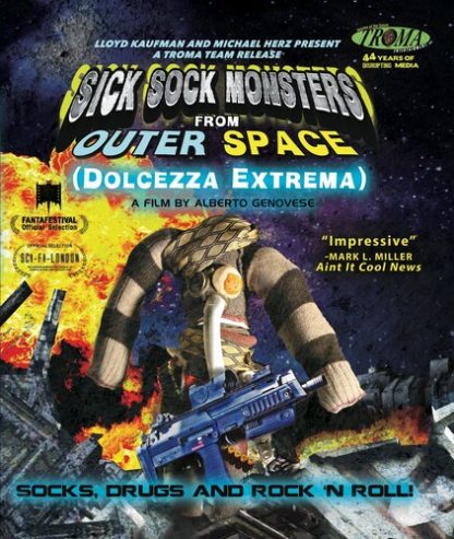 SICK SOCK MONSTERS FROM OUTER SPACE / BLU RAY