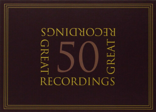 50 GREAT RECORDINGS / VARIOUS / 50 GREAT RECORDINGS / VARIOUS