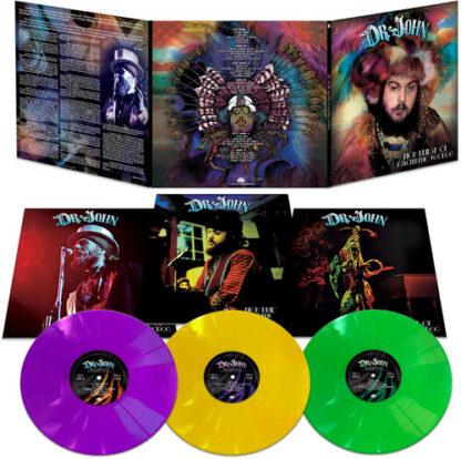 DR. JOHN / HIGH PRIEST OF PSYCHEDELIC VOODOO (YLW/PUR/GRN LP) - Image 2