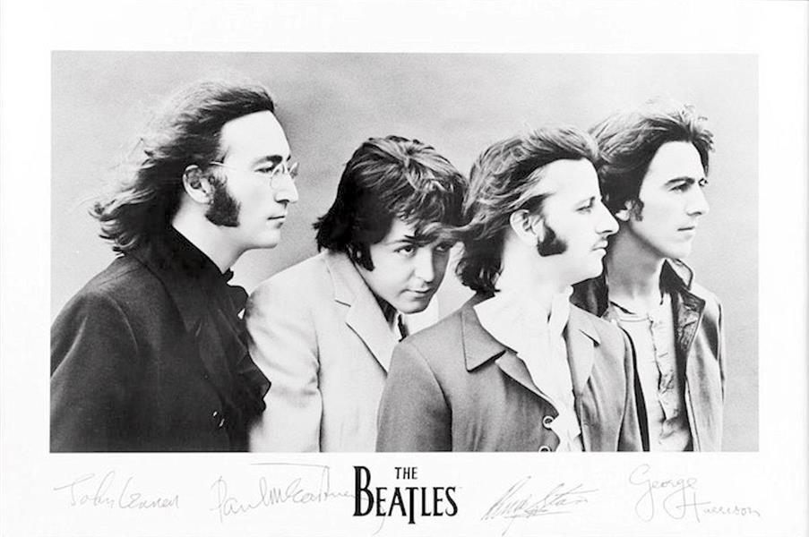 BEATLES / SIGNATURES (POSTER) - The Grooveyard