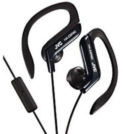 HEADPHONES / JVC HA-EBR80-B SPORT CLIP (BLK)