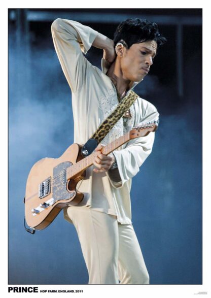 PRINCE / LIVE ON STAGE 2011 (POSTER)