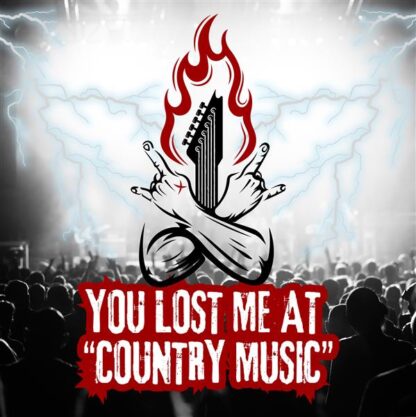 STICKER / LOST ME AT COUNTRY MUSIC